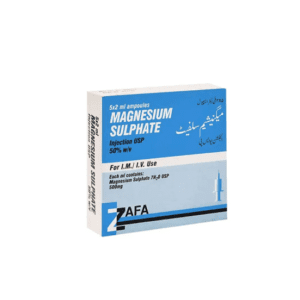 MAGNESIUM SULPHATE 500MG/2ML- 5'S