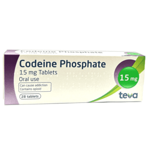CODEINE PHOSPHATE TABS 15MG- 28'S