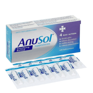 ANUSOL SUPPOSITORIES SOOTHING RELIEF- 12S