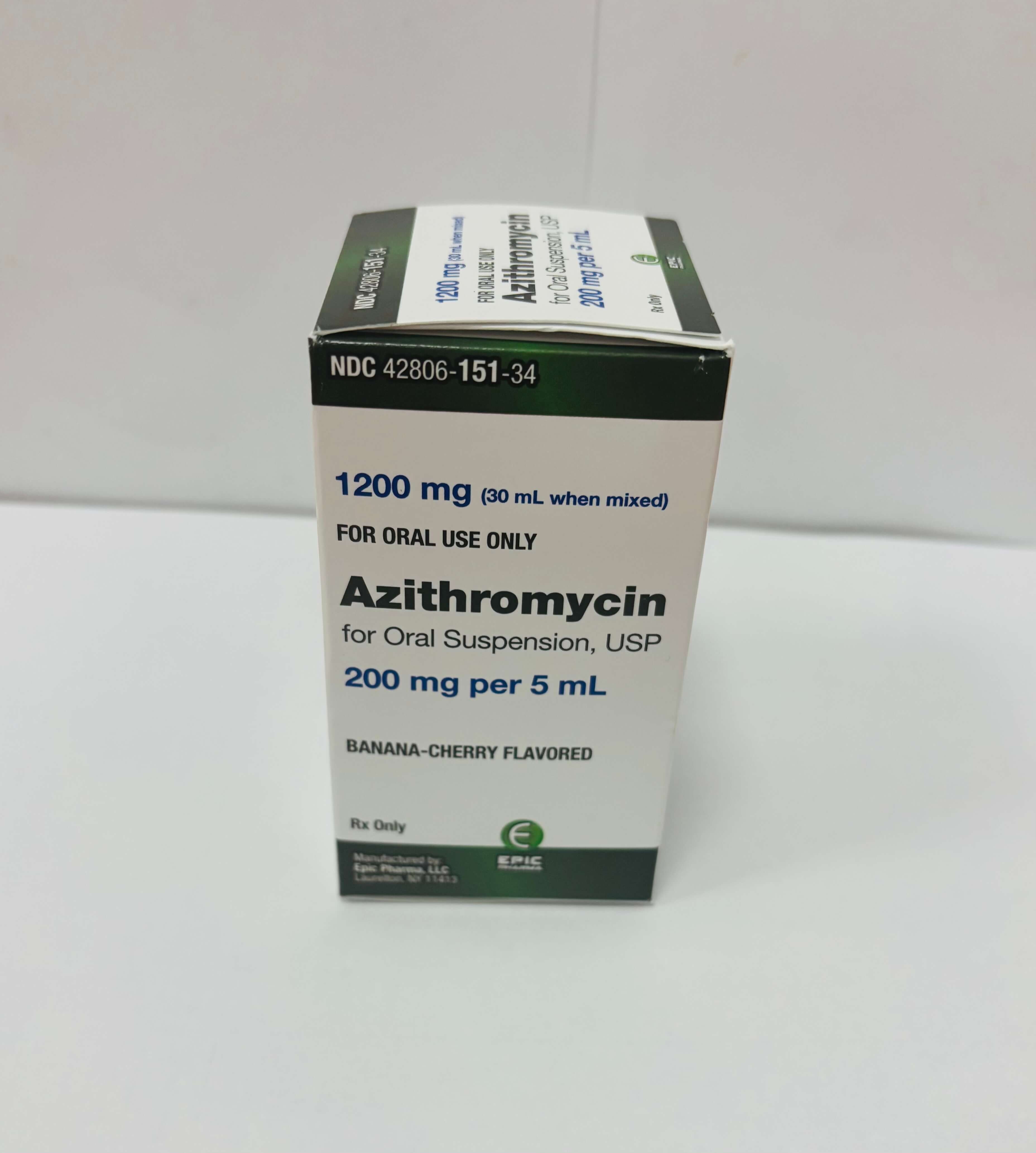 AZITHROMYCIN SUSP 200MG/5ML- 30ML