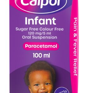 CALPOL INFANT SUGAR & COLOUR FREE SUSPENSION120MG/5ML