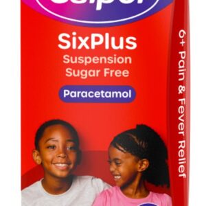 CALPOL SIX PLUS SUGAR & COLOUR FREE SUSPENSION 200ML