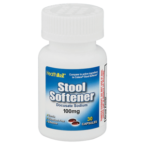HealthA2Z STOOL SOFTENER 100MG - 30 CAPSULES