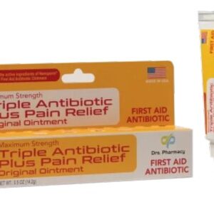 TRIPLE ANTIBIOTIC PLUS PAIN RELIEF OINTMENT - 0.5 OZ