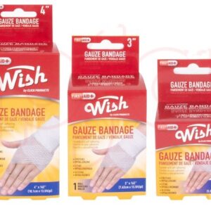 WISH GAUZE BANDAGE ASSORTED - 1 CT