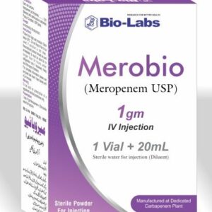 MEROBIO (MEROPENEM 1G) - 20ML