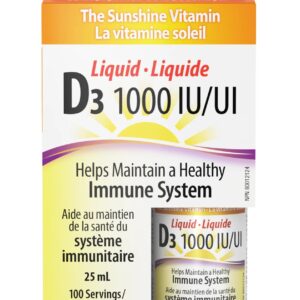 VITAMIN D3 100IU LIQUID- 25ML