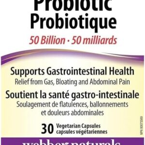PROBIOTIC 50 BILLION ACTIVE CELLS- 30 CAPSULES