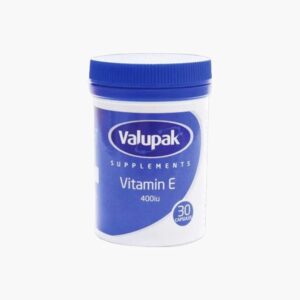VALUPAK VITAMIN E 400IU - 30 CAPSULES