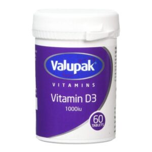 VALUPAK VITAMIN D3 1000 IU - 60 TABLETS