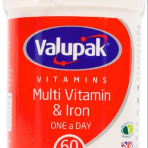 VALUPAK MULTIVITAMIN & IRON - 60 TABLETS